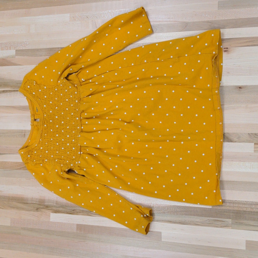 Carter's Polka Dot Long Sleeve Tunic Dress Shirt 4T
